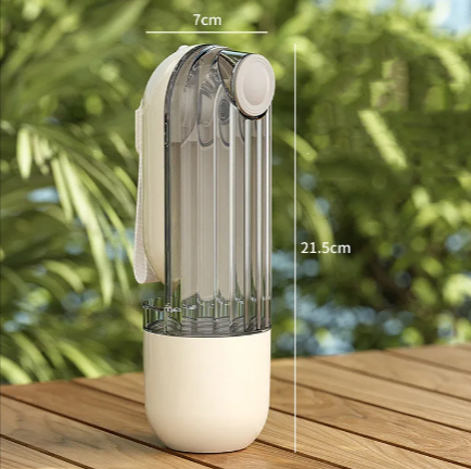 Dual Pet Feed & Hydrate Flask
