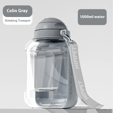 Dual Pet Feed & Hydrate Bottle
