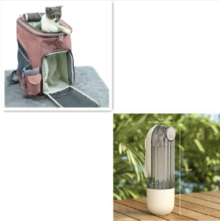 Dual Pet Feed & Hydrate Flask