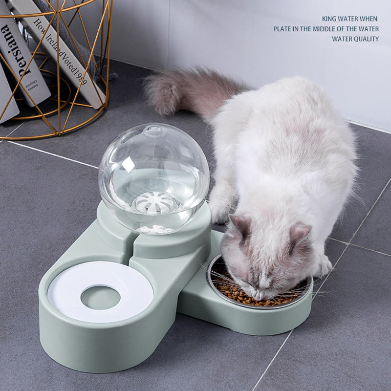 SmartServe 1.8L Pet Feeder & Fountain