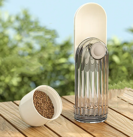 Dual Pet Feed & Hydrate Flask