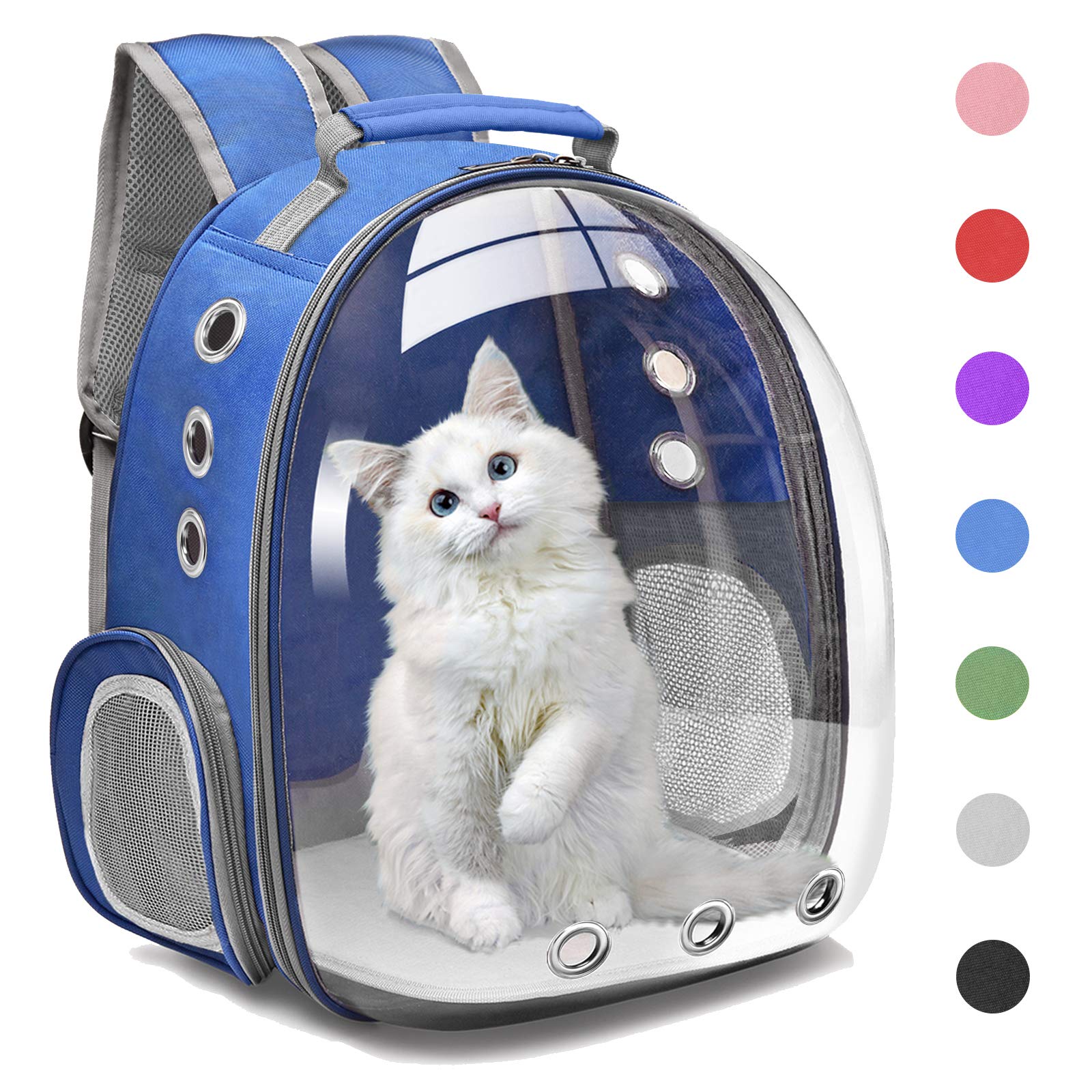 Henkelion Space Capsule Pet Backpack - Navy Blue