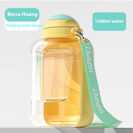 Dual Pet Feed & Hydrate Bottle