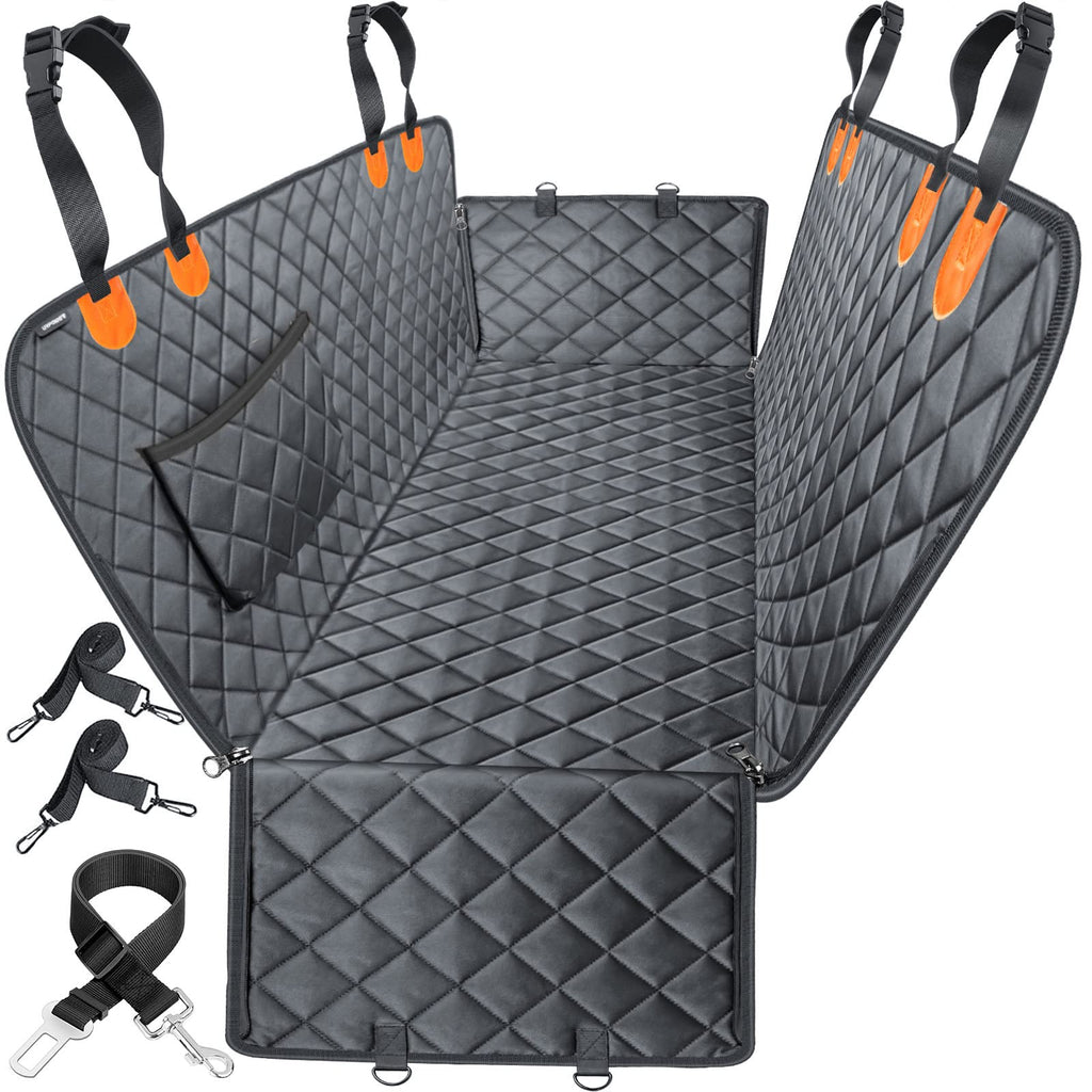 URPOWER Waterproof Dog Car Hammock with Side Flaps