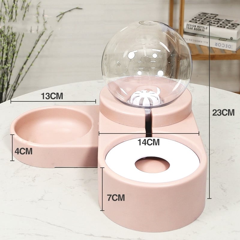 SmartServe 1.8L Pet Feeder & Fountain
