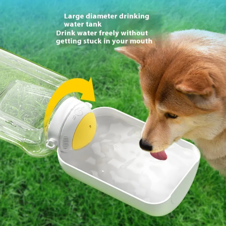 Dual Pet Feed & Hydrate Bottle